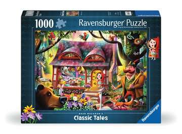Dit is een foto van het spel Roodkapje en de wolf - 1000 stukjes te koop bij Speldorado Spellenwinkel Delft