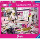 Dit is een foto van het spel Barbie, Mode-icoon - 1000 stukjes te koop bij Speldorado Spellenwinkel Delft