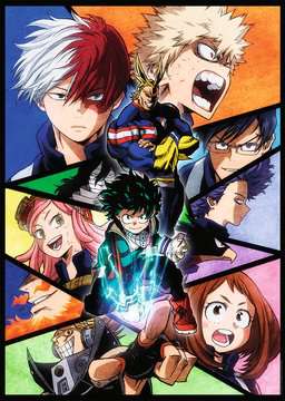 Dit is een foto van het spel My Hero Academia - 1000 stukjes te koop bij Speldorado Spellenwinkel Delft
