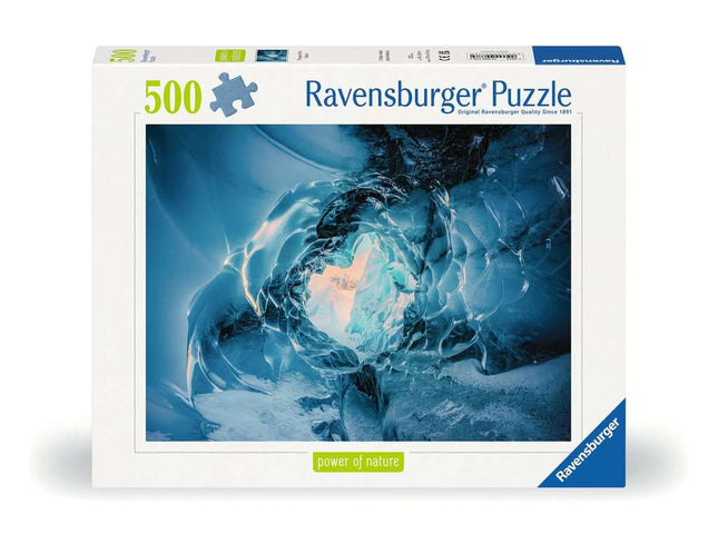 Dit is een foto van het spel Im Auge des Gletschers - 500 stukjes te koop bij Speldorado Spellenwinkel Delft