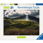 Dit is een foto van het spel Mysterieuze bergen - 1000 stukjes te koop bij Speldorado Spellenwinkel Delft