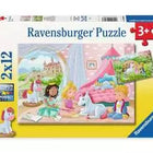 Dit is een foto van het spel Prince & Princess - 2 x 12 stukjes te koop bij Speldorado Spellenwinkel Delft