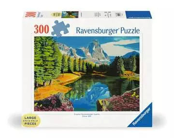 Dit is een foto van het spel Rocky Mountain reflections - 300 stukjes (extra groot) te koop bij Speldorado Spellenwinkel Delft