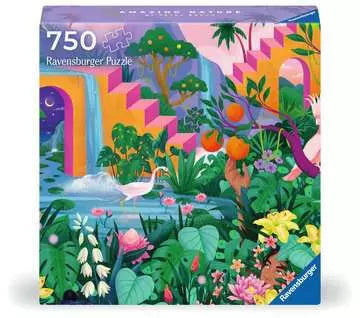 Dit is een foto van het spel Amazin nature - Art & Soul 750 stukjes te koop bij Speldorado Spellenwinkel Delft