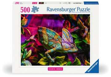 Dit is een foto van het spel Chameleon - 500 stukjes te koop bij Speldorado Spellenwinkel Delft