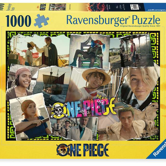 Dit is een foto van het spel One Piece (Live Action) - 1000 stukjes te koop bij Speldorado Spellenwinkel Delft