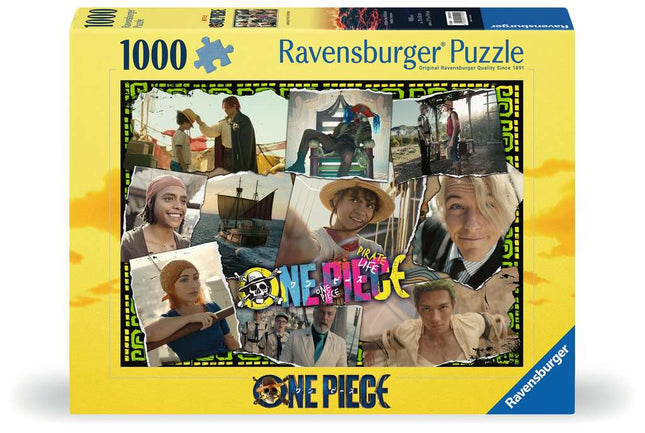 Dit is een foto van het spel One Piece (Live Action) - 1000 stukjes te koop bij Speldorado Spellenwinkel Delft