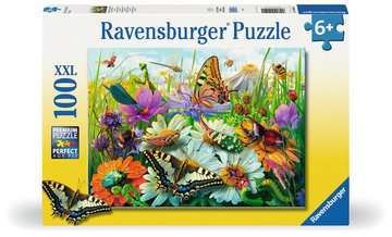 Dit is een foto van het spel Wonderful World of Insects - 100 XXL te koop bij Speldorado Spellenwinkel Delft