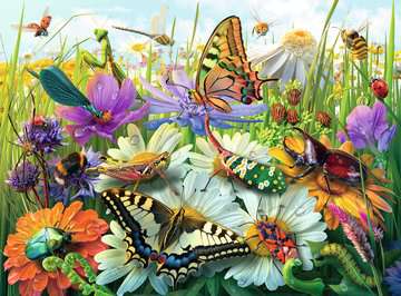 Dit is een foto van het spel Wonderful World of Insects - 100 XXL te koop bij Speldorado Spellenwinkel Delft