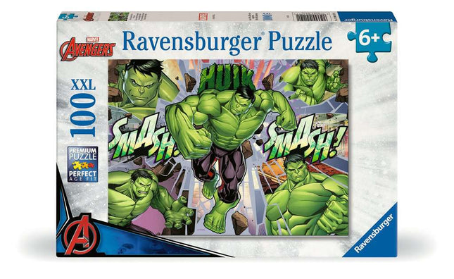 Dit is een foto van het spel Marvel Hulk - 100 XXL te koop bij Speldorado Spellenwinkel Delft