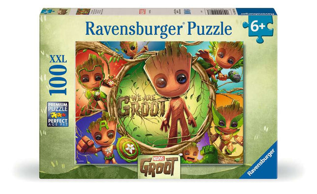 Dit is een foto van het spel Marvel Groot - 100 XXL te koop bij Speldorado Spellenwinkel Delft