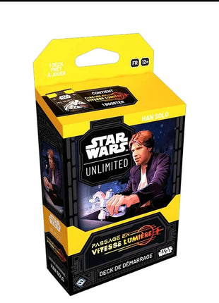 Star Wars Unlimited Jump to Lightspeed Spotlight Deck Han Solo– set Jump to Lightspeed - Spotlight Deck