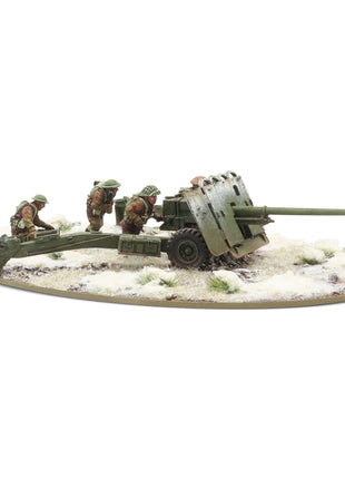17 Pdr Anti-Tank Gun with British Infantry (Winter) Crew