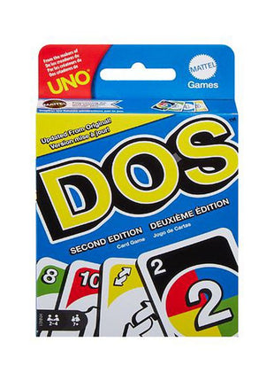Uno DOS Card Game – gezellig kaartspel – 2 tot 4 spelers