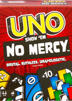 Uno - Show 'Em No Mercy – gezellig kaartspel – 2 tot 4 spelers
