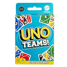Uno teams – party kaartspel – 2 tot 4 spelers