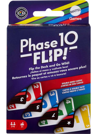 Phase 10 Flip! – gezellig kaartspel – 2 tot 4 spelers