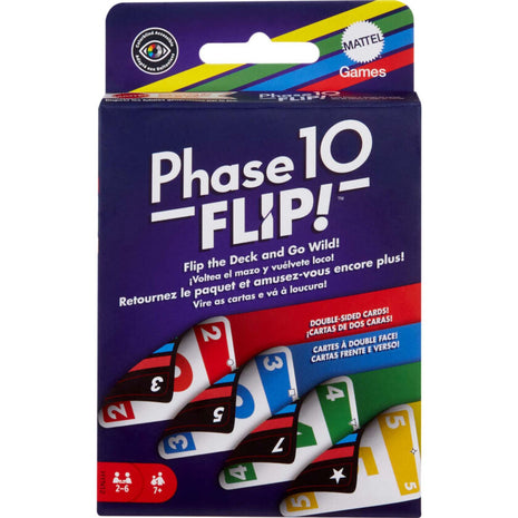 Phase 10 Flip! – gezellig kaartspel – 2 tot 4 spelers