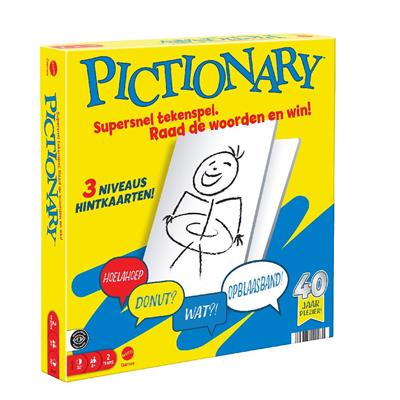 Dit is een foto van het spel Pictionary Nederlands te koop bij Speldorado Spellenwinkel Delft