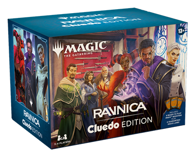 Dit is een foto van het spel Murders at Karlov Manor Ravnica Cluedo Edition - Magic the Gathering te koop bij Speldorado Spellenwinkel Delft