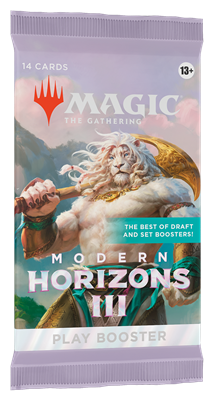 Dit is een foto van het spel Modern Horizons 3 Play booster - Magic The Gathering te koop bij Speldorado Spellenwinkel Delft