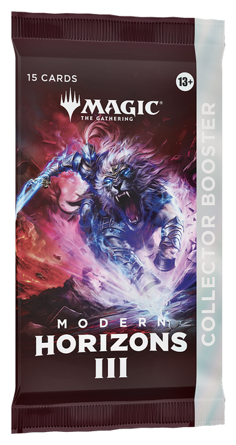 Dit is een foto van het spel Modern Horizons 3 Collector booster - Magic The Gathering te koop bij Speldorado Spellenwinkel Delft