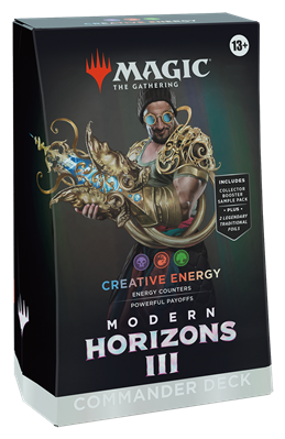 Dit is een foto van het spel Modern Horizons 3 Commander Deck - Magic The Gathering te koop bij Speldorado Spellenwinkel Delft
