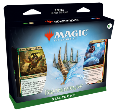 Dit is een foto van het spel Bloomburrow Starter Kit - Magic The Gathering te koop bij Speldorado Spellenwinkel Delft