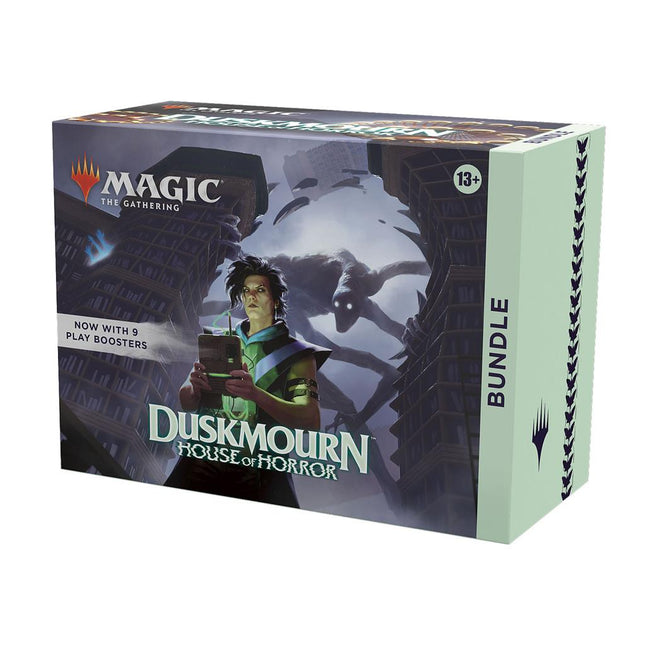 Dit is een foto van het spel Duskmourn House of Horrors Bundle - Magic the Gathering te koop bij Speldorado Spellenwinkel Delft