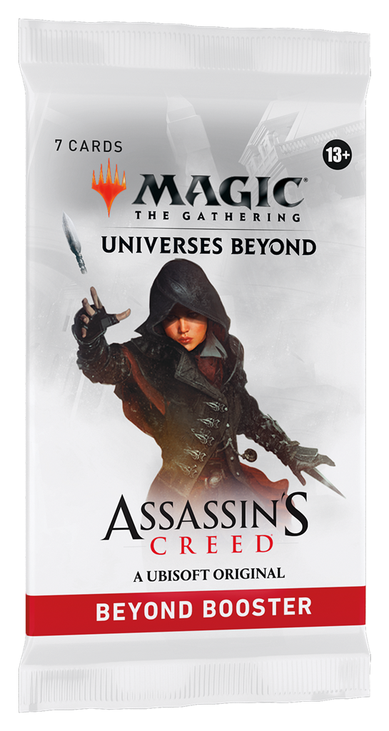 Dit is een foto van het spel Assassin's Creed Booster - Magic the Gathering te koop bij Speldorado Spellenwinkel Delft