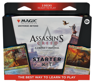 Dit is een foto van het spel Assassin's Creed Starter Kit - Magic the Gathering te koop bij Speldorado Spellenwinkel Delft