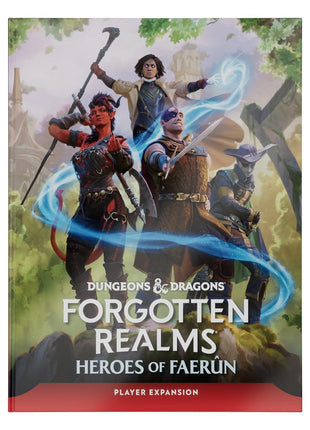 Dungeons & Dragons D&D Forgotten Realms Player's Guide"-  2024 editie - "Rulebook