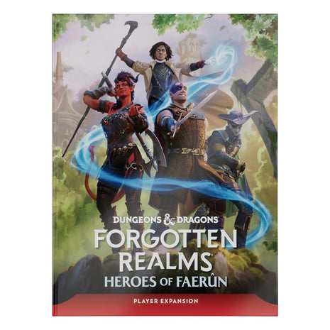Dungeons & Dragons D&D Forgotten Realms Player's Guide"-  2024 editie - "Rulebook