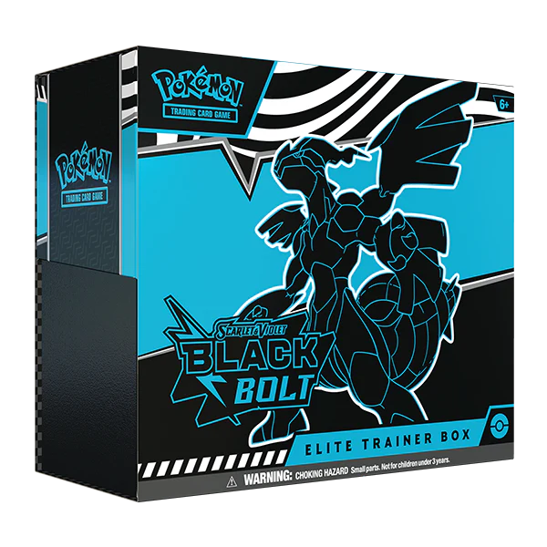 Scarlet & Violet 10.5 - Black Bolt - Elite Trainer Box Zekrom - Pokemon