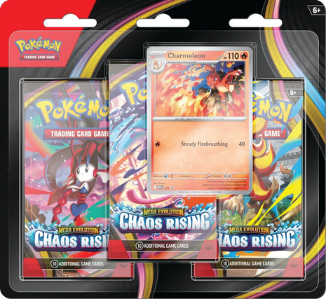 Chaos Rising Booster Blister 3-pack