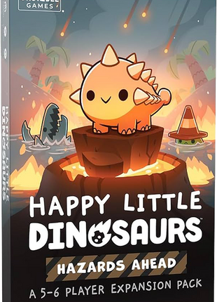 Happy Little Dinosaurs Hazards Ahead - EN – gezellig kaartspel – 2 tot 4 spelers