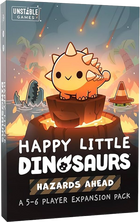 Happy Little Dinosaurs Hazards Ahead - EN – gezellig kaartspel – 2 tot 4 spelers