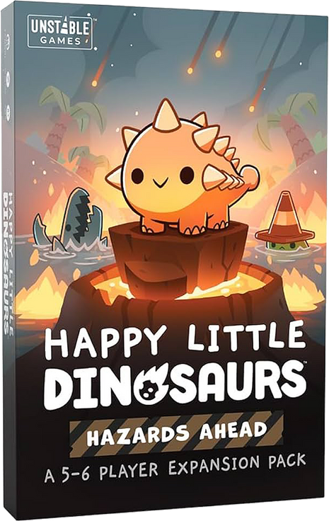 Happy Little Dinosaurs Hazards Ahead - EN – gezellig kaartspel – 2 tot 4 spelers