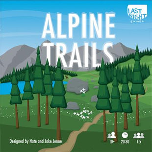 Alpine Trails - EN – gezellig kaartspel – 1 tot 5 spelers