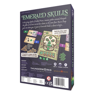 Emerald Skulls – strategisch dobbelspel –1 tot 6 spelers