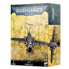 Dit is een afbeelding van het miniatuur Dakkajet - Orks voor het spel Warhammer, te koop bij Tabletop Miniature Wargames spellenwinkel Speldorado in delft