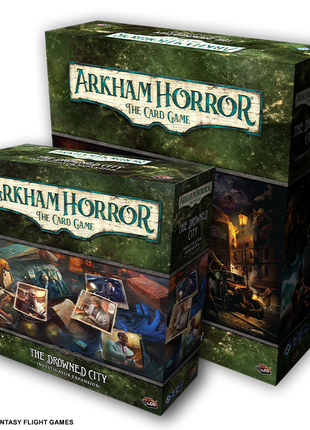 Arkham Horror LCG The Drowned City Campaign. Exp."- "Arkham Horror - LCG" - Living Card Game uitbreiding