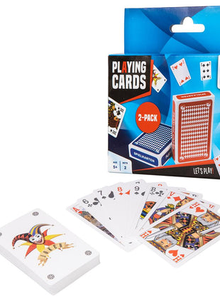 Speelkaarten  Speelkaarten 2 sets - Speelkaarten - Karton - uitvoering