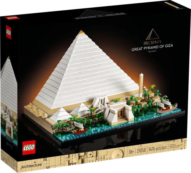 Grote Piramide van Gizeh - 21058 - Architecture