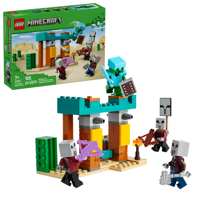 De Illagers in de woestijn - 21267 - Minecraft