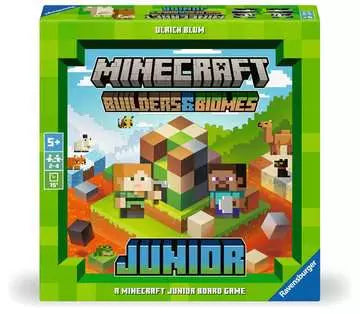 Dit is een foto van het spel Minecraft Builder & Biomes Junior te koop bij Speldorado Spellenwinkel Delft