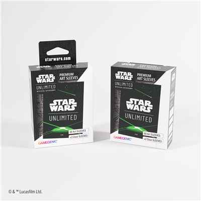 Star Wars Unlimited Art Sleeves Card Green