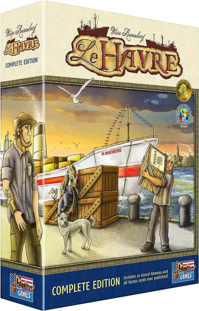 Dit is een foto van het spel Le Havre te koop bij Speldorado Spellenwinkel Delft