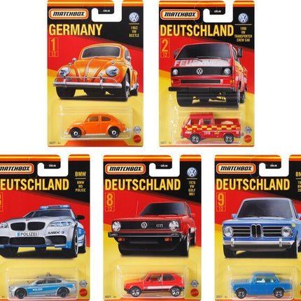 Mbx Best Of Germany Die-Cast Sortiment - Gwl49 - Matchbox