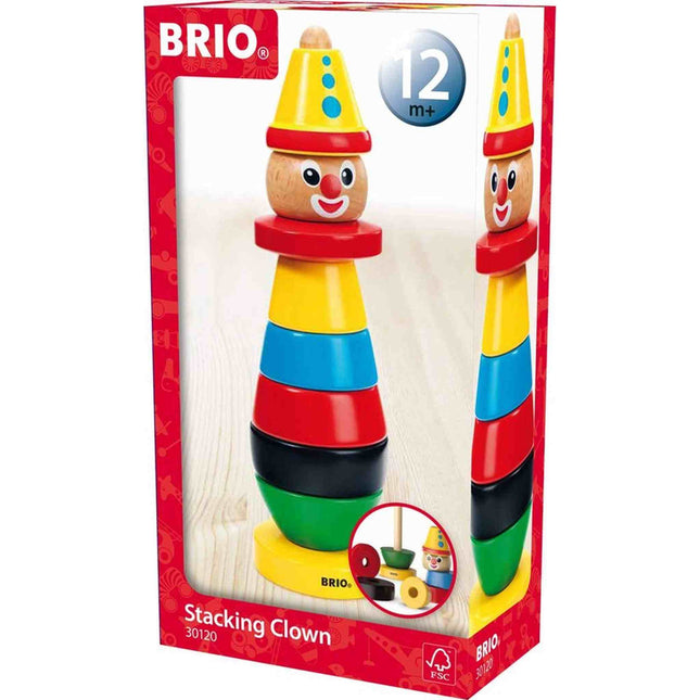 Stacking Clown, 30120 van Brio te koop bij Speldorado !